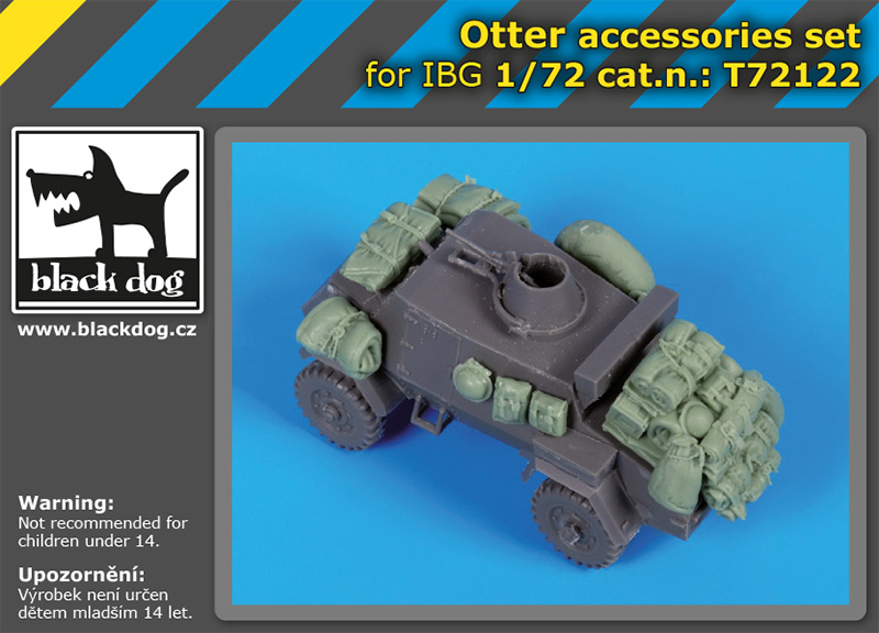 [사전 예약] T72122 1/72 Otter accessories set for IBG Models