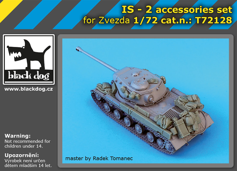 [사전 예약] T72128 1/72 IS-2 accessories set