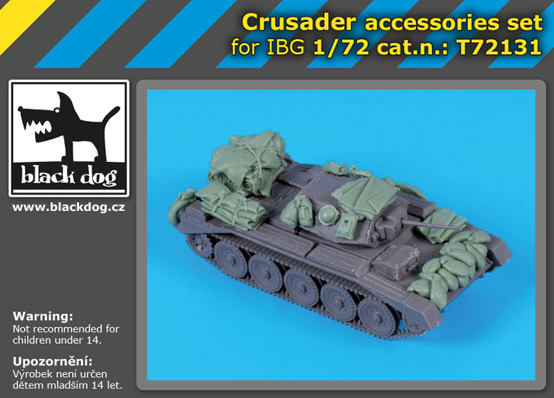 [사전 예약 ~3/17일] T72131 1/72 Crusader accessories set for IBG Models