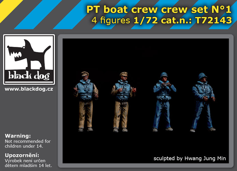[사전 예약] T72143 1/72 PT boat crew set N°1