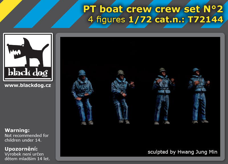 [사전 예약] T72144 1/72 PT boat crew set N°2