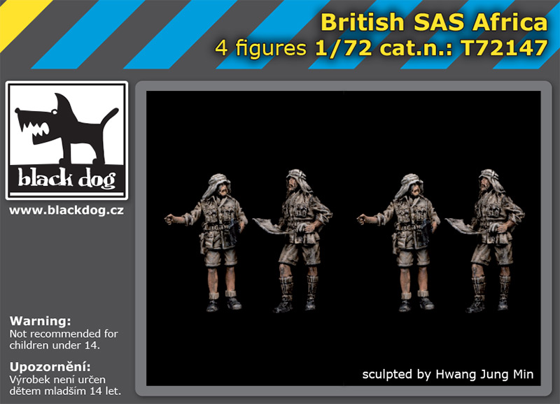 [사전 예약 ~3/17일] T72147 1/72 British SAS Africa