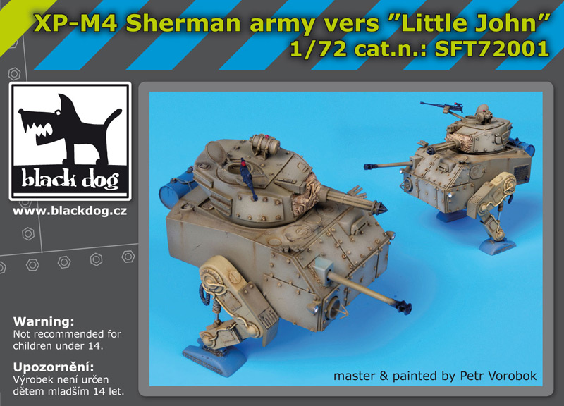 [사전 예약] SFT72001 XP-M4 Sherman army vers Little John