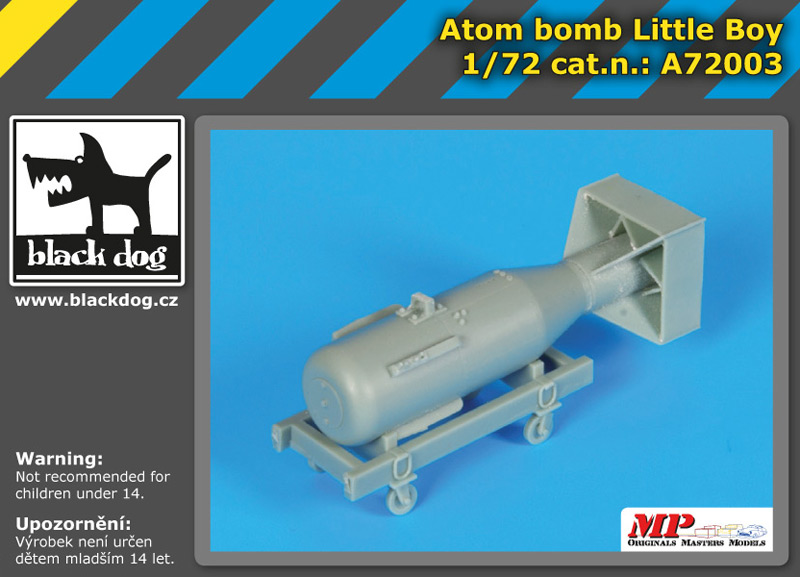 [사전 예약] A72003 1/72 Atom bomb Little Boy