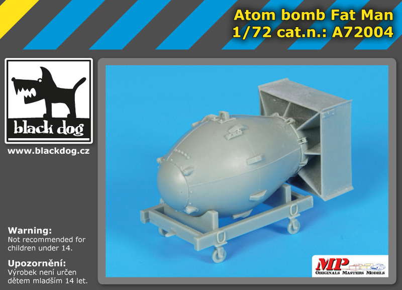 [사전 예약] A72004 1/72 Atom bomb Fat Man