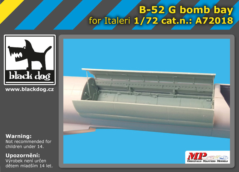 [사전 예약] A72018 1/72 B-52 bomb bay for Italeri