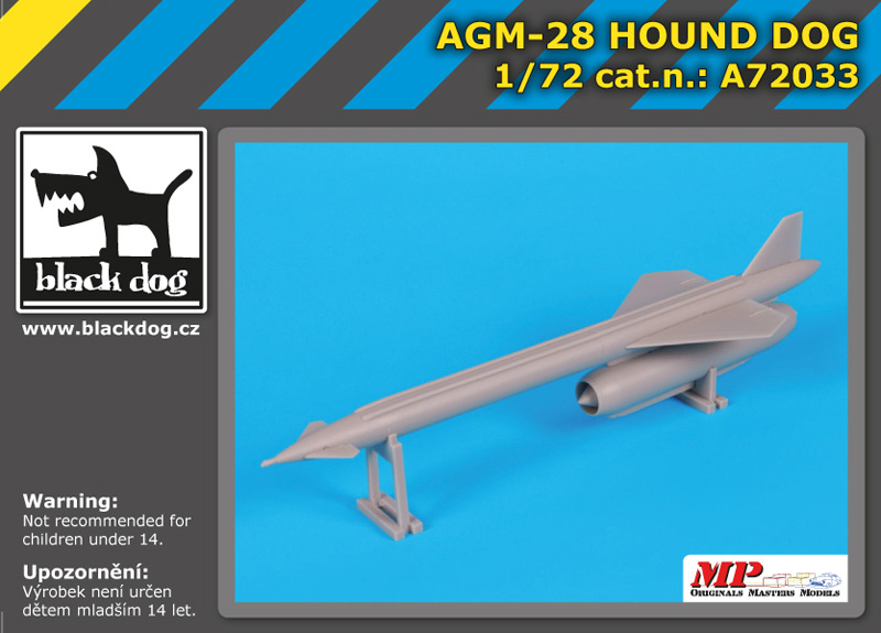[사전 예약 ~3/17일] A72033 1/72 AGM- 28 Hound Dog