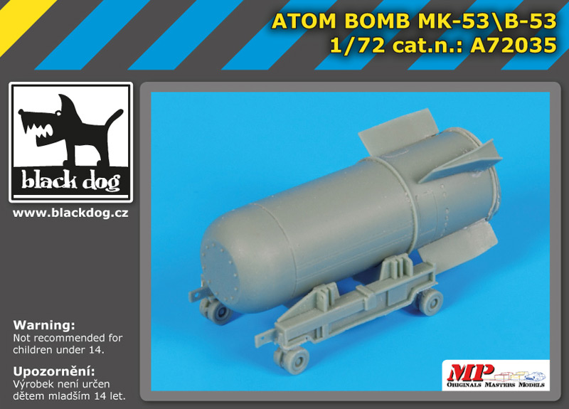 [사전 예약] A72035 1/72 Atom bomb Mk-53/B-53