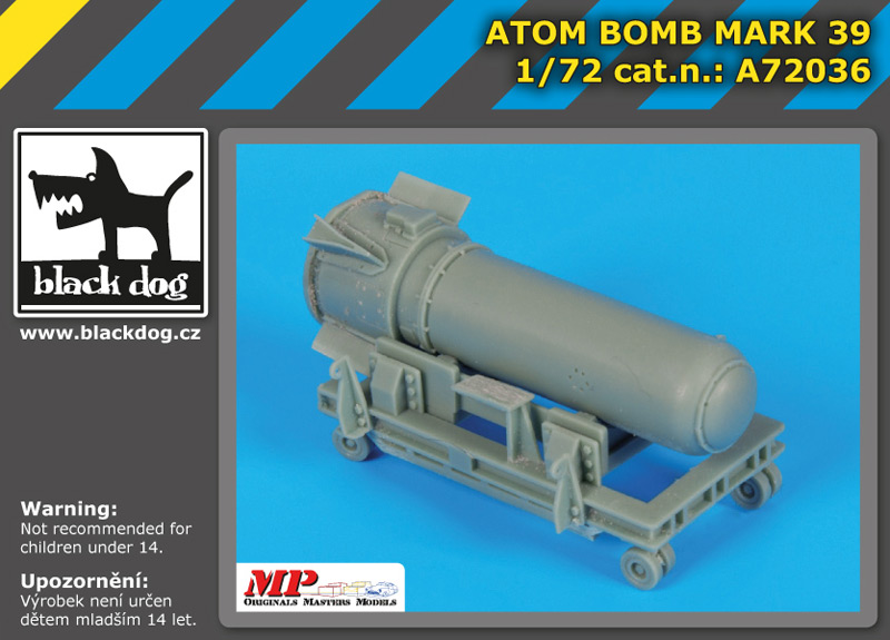 [사전 예약] A72036 1/72 Atom bomb Mark 39
