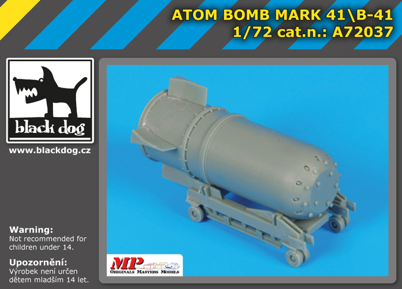 [사전 예약 ~3/17일] A72037 1/72Atom bomb Mark 41/B-41