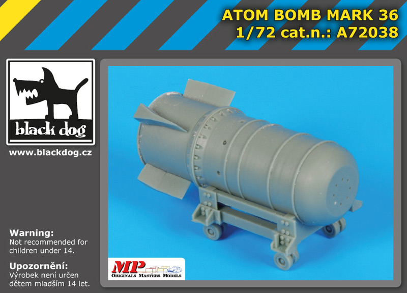 [사전 예약] A72038 1/72 Atom bomb Mark 36