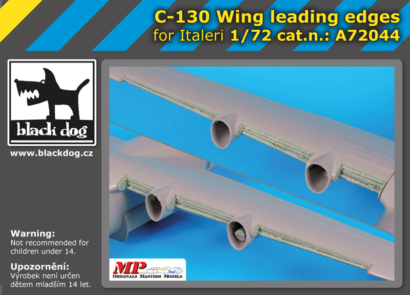 [사전 예약] A72044 1/72 C-130 wing leading edges for Italeri