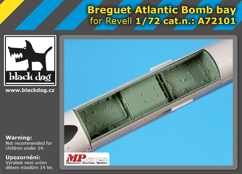 [사전 예약] A72101 1/72 Breguet Atlantic bomb bay for Revell