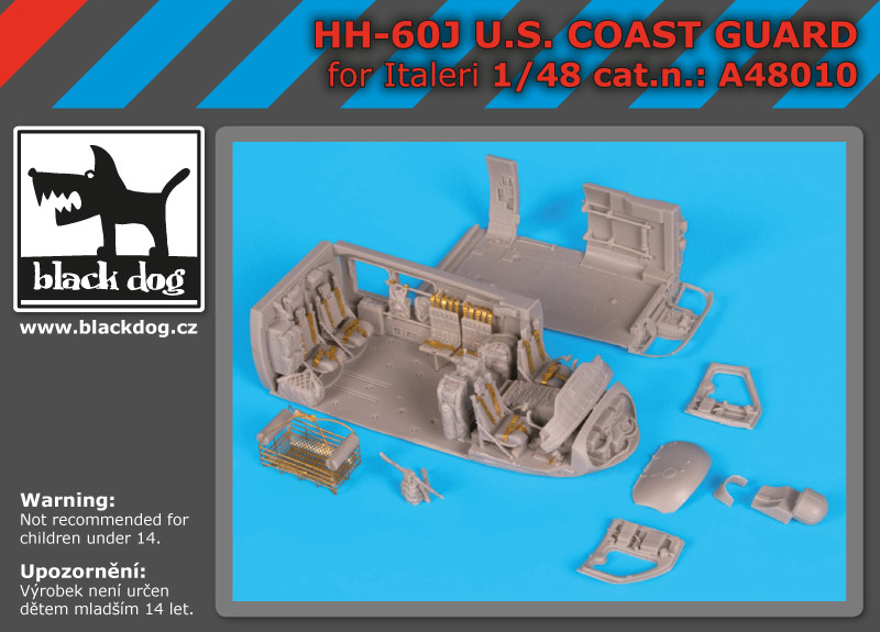 [사전 예약] A48010 1/48 HH-60J U.S Coast Guard for Italeri