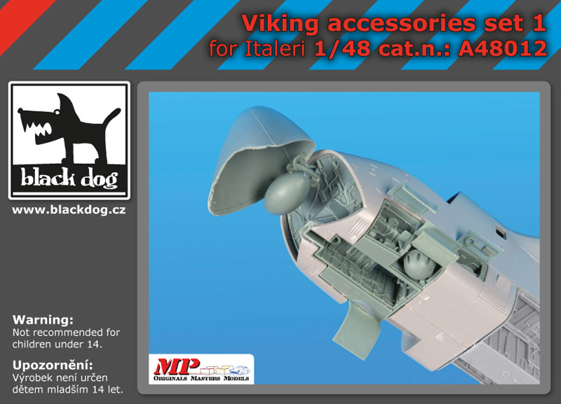 [사전 예약] A48012 1/48 Viking accessories set N°1 for Italeri