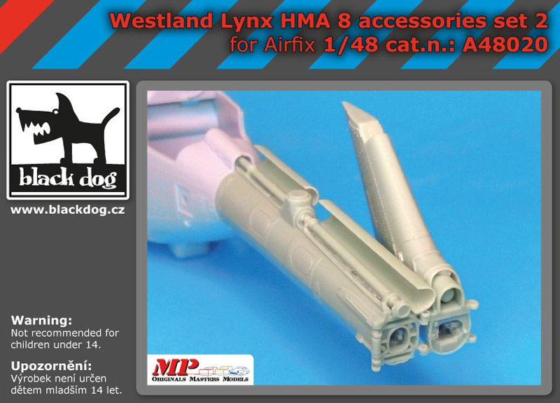 [사전 예약] A48020 1/48 Westland Lynx HMA8 accessories set N°2 for Airfix