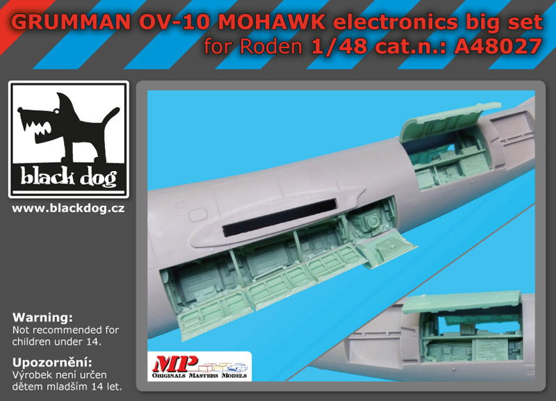 [사전 예약] A48027 1/48 Grumman OV-10 Mohawk electronics big set for Foden