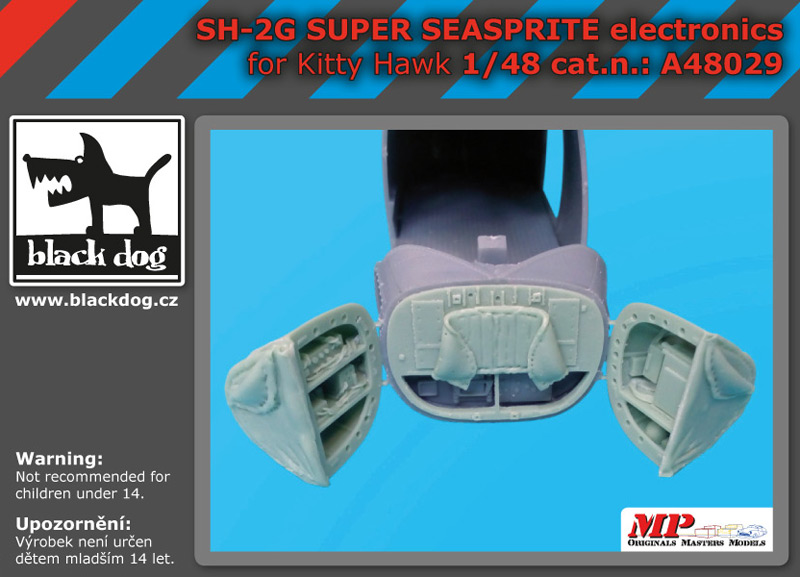 [사전 예약] A48029 1/48 SH-2G Super Seasprite electronics for Kity Hawk