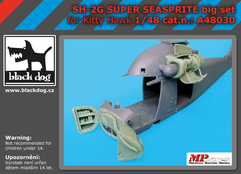 [사전 예약] A48030 1/48 SH-2G Super Seasprite big set for Kity Hawk