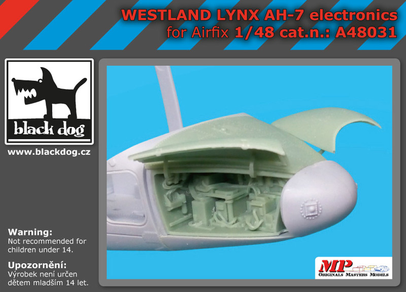 [사전 예약] A48031 1/48 Westland Lynx AH-7 electronic for Airfix