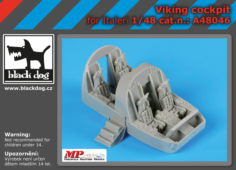 [사전 예약] A48046 1/48 Cocpit Viking for Italeri