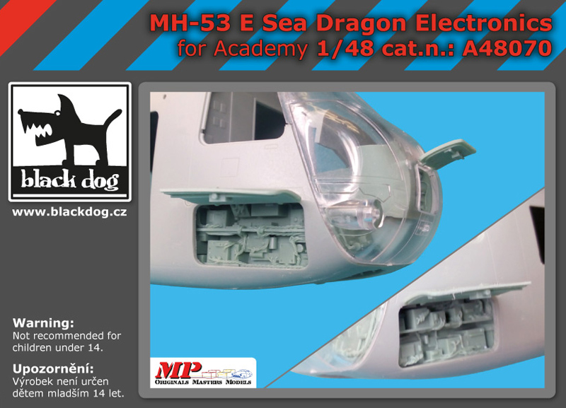 [사전 예약] A48070 1/48 MH-53 E Dragon electronics for Academy