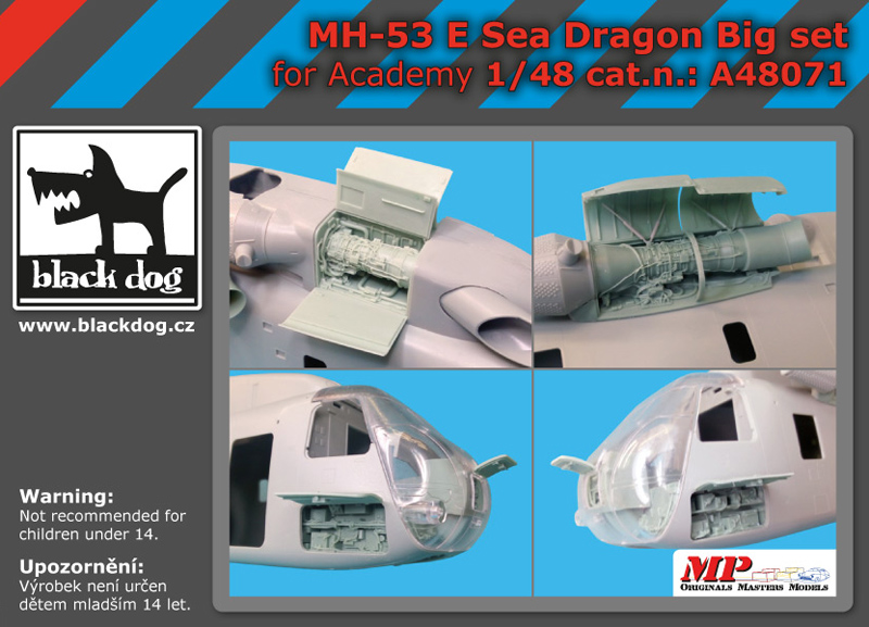 [사전 예약] A48071 1/48 MH-53 E Dragon big set for Academy