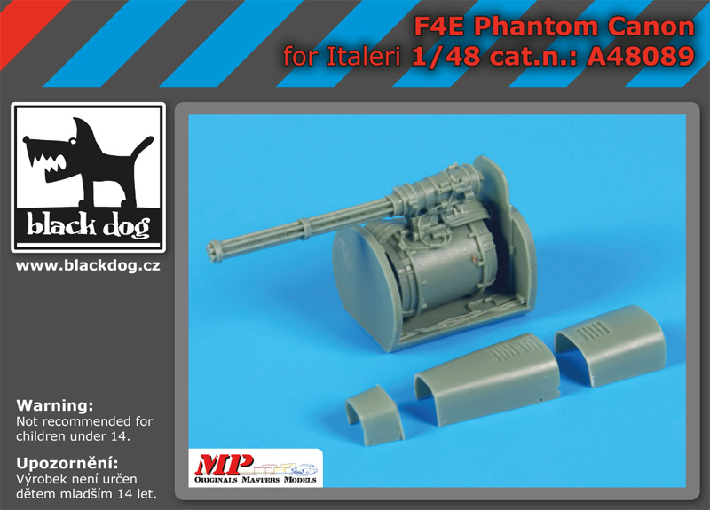 [사전 예약] A48089 1/48 F4E Phantom canon for Italeri