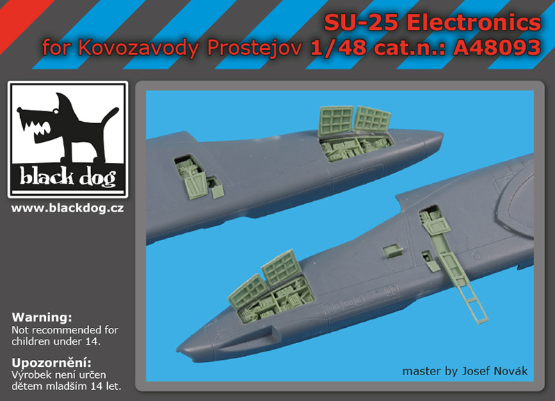[사전 예약] A48093 1/48 SU -25 electronics for Kovozávody Prostějov