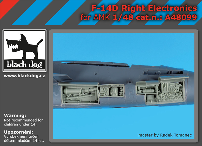 [사전 예약] A48099 1/48 F-14 D right electronics for AMK