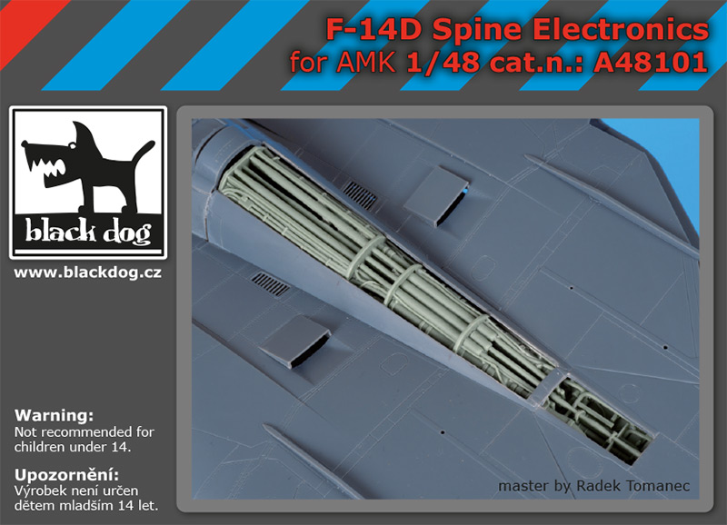 [사전 예약] A48101 1/48 F-14 D spine electronics for AMK