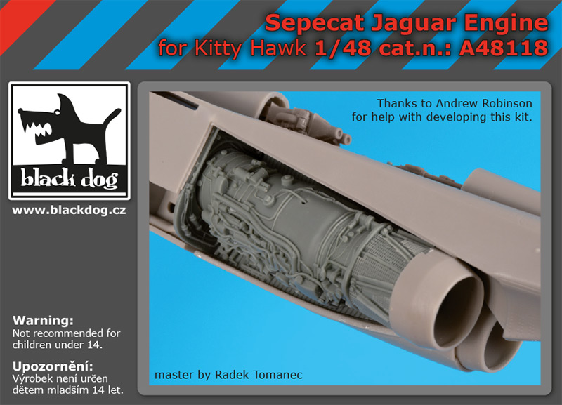 [사전 예약] A48118 1/48 Sepecat Jaguar engine for Kitty Hawk