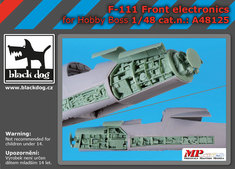 [사전 예약] A48125 1/48 F-111 Front electronic for Hobby Boss