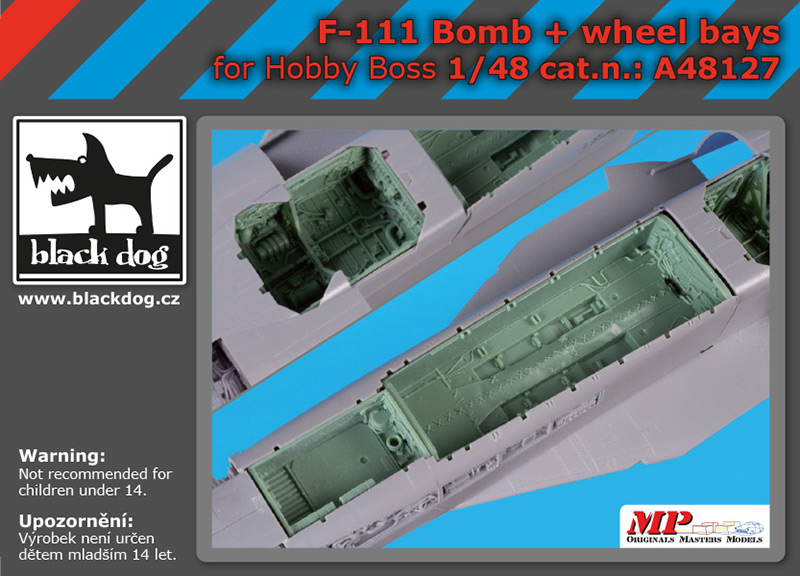 [사전 예약] A48127 1/48 F-111 bomb+wheel bay for Hobby Boss