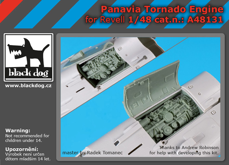 [사전 예약] A48131 1/48 Panavia Tornado engine for Revell