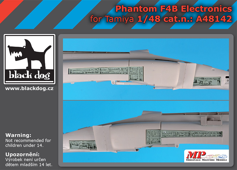 A48142 1/48 Phantom F4B electronics for Tamiya