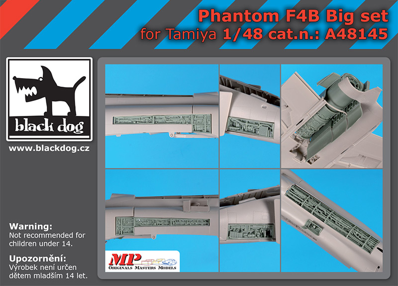 [사전 예약] A48145 1/48 Phantom F4B big set for Tamiya