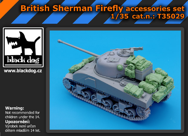 [사전 예약] T35029 1/35 British Sherman Firefly accessories set for Dragon