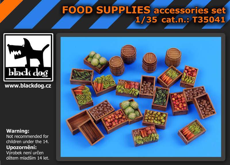 [사전 예약] T35041 1/35 Food supplies