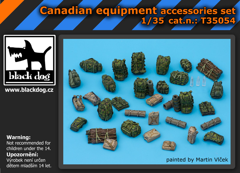 [사전 예약] T35054 1/35 Canadian equipment accessories set