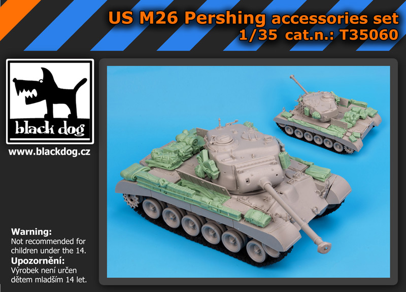 [사전 예약] T35060 1/35 US M -26 Pershing accesorie set for Hobby Boss