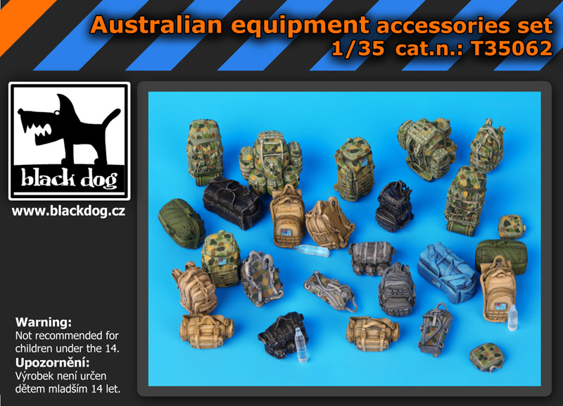 [사전 예약] T35062 1/35 Autralian equipment accessories set