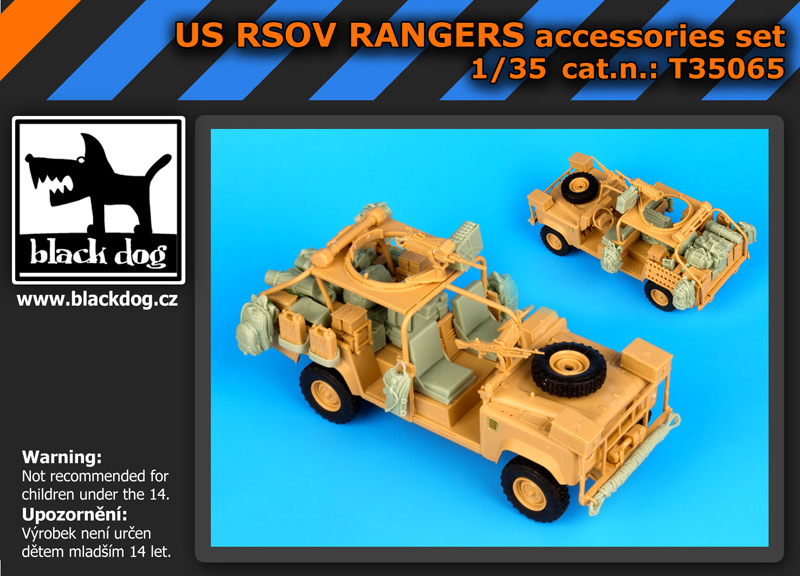 [사전 예약] T35065 1/35 US RSOV Rangers accessories set for Hobby Boss