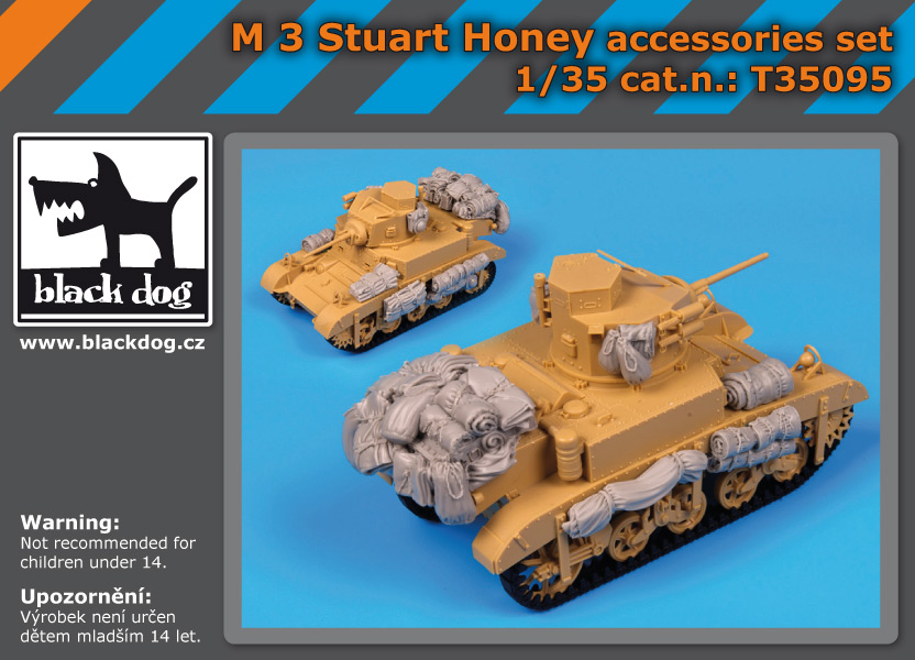 [사전 예약] T35095 1/35 M3 Stuart Honey accessories set for Academy