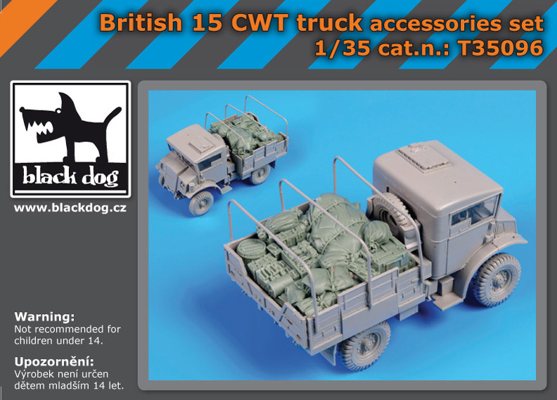 [사전 예약] T35096 1/35 British 15 CWT for Italeri