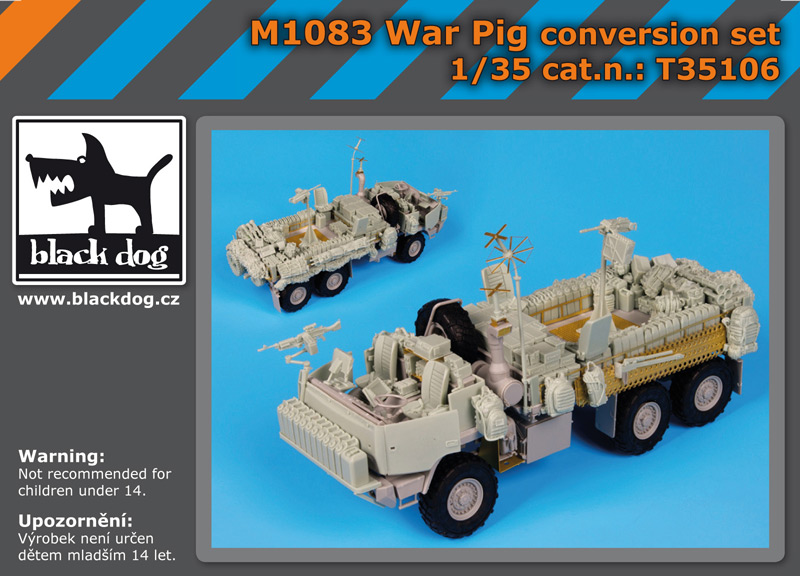 [사전 예약] T35106 1/35 M 1083 War Pig accessories set for Trumpeter