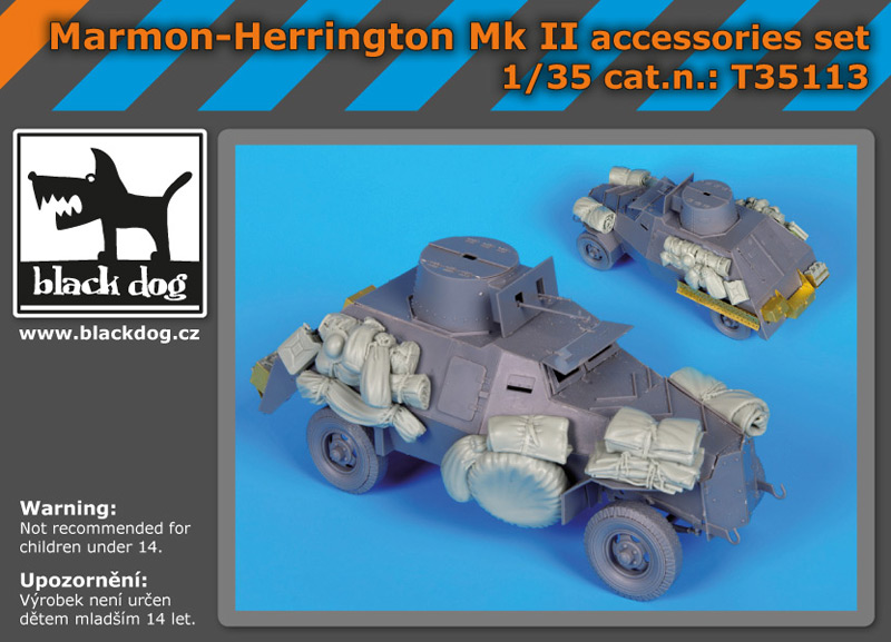 [사전 예약] T35113 1/35 Marmon -Herrington Mk II accessories set for IBG Models