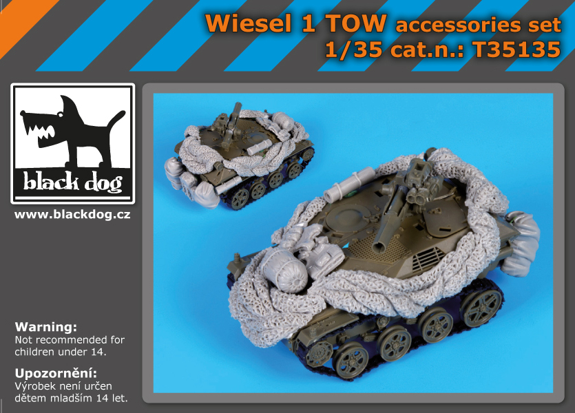 [사전 예약] T35135 1/35 Wiesel 1 Tow accessories set for AfV