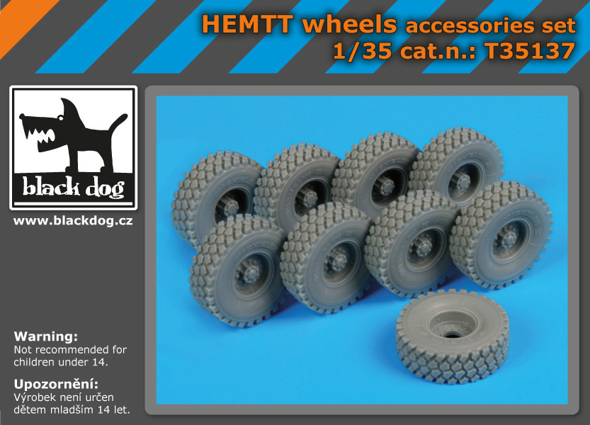 [사전 예약] T35137 1/35 Hemtt wheels