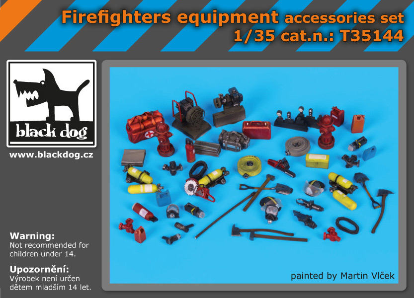[사전 예약] T35144 1/35 Firefighters equipment accessories set